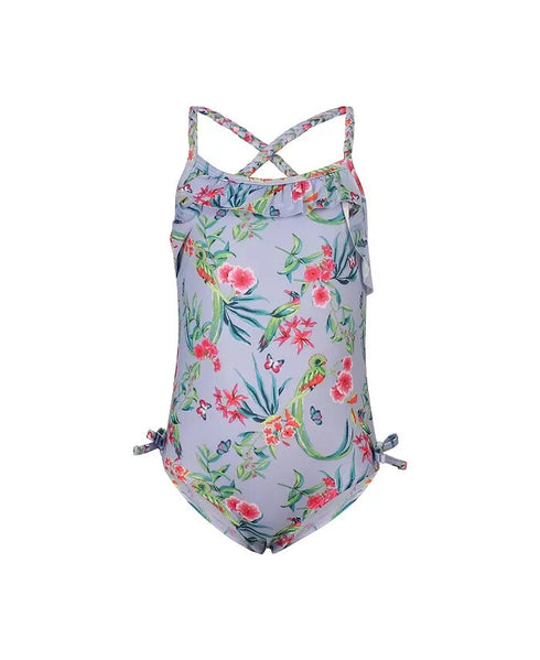 VINCE CAMUTO Toddler Girls One Piece Floral Swimsuit Multicolor Size 3T